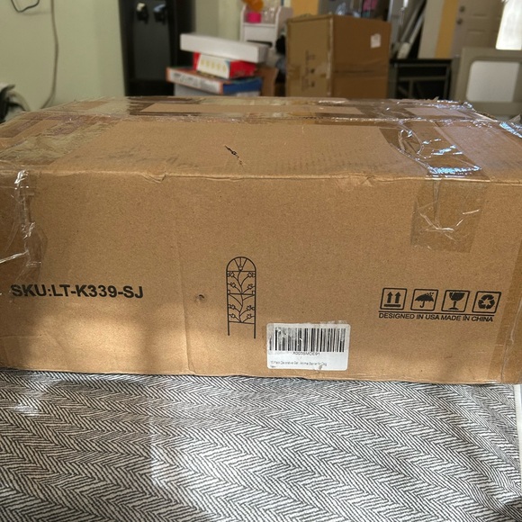 15Panels38in(H)x16ft(L)CoatedMetalRustProof LandscapeFoldingFlower🌸BedFencing - Picture 8 of 9